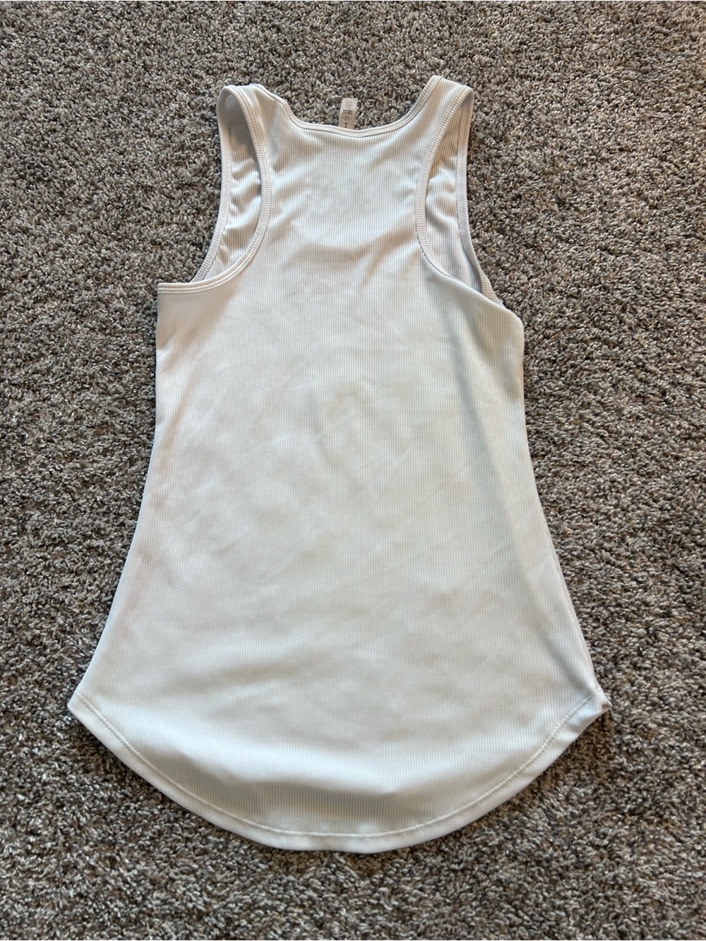 Under Armour White Racerback Performance Tank - Picture 2 of 4